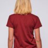 Le tee shirt classique, droit en coton bio – Bordeaux