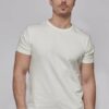 Le tee shirt ajusté Louis en coton bio, très doux – Blanc