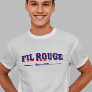 Tee-shirts unisexe Fil Rouge Made in France - Boutique Fil Rouge